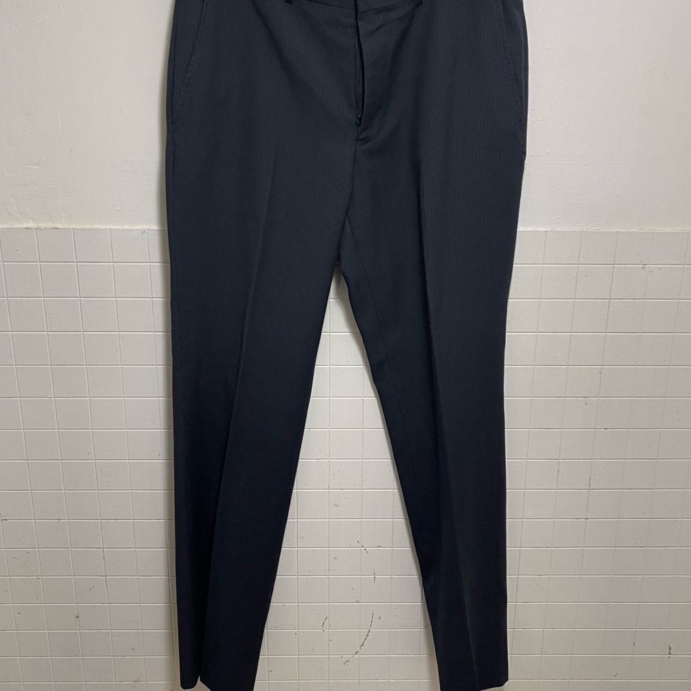 Kenneth Cole Black and Blue Dress Pants
